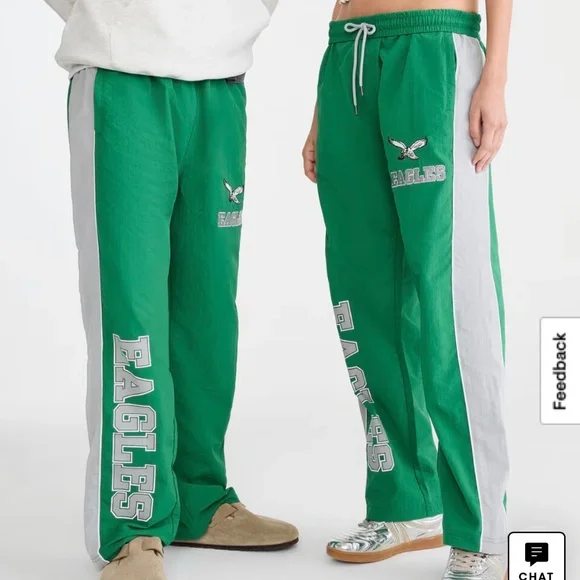 Philadelphia Eagles Kelly Green Track Pants - Picture 2 of 10